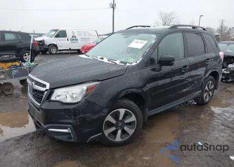 2018 Subaru Forester 2.5I Premium from USA, damaged, VIN JF2SJAGC7JH431984